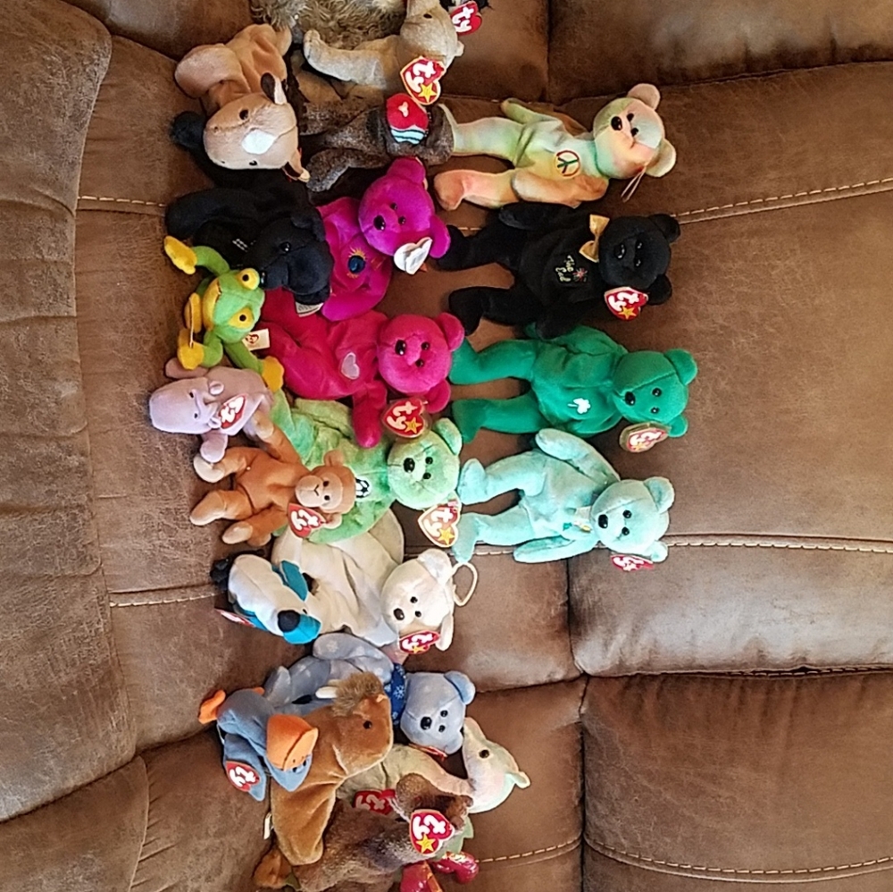 Beanie babies!